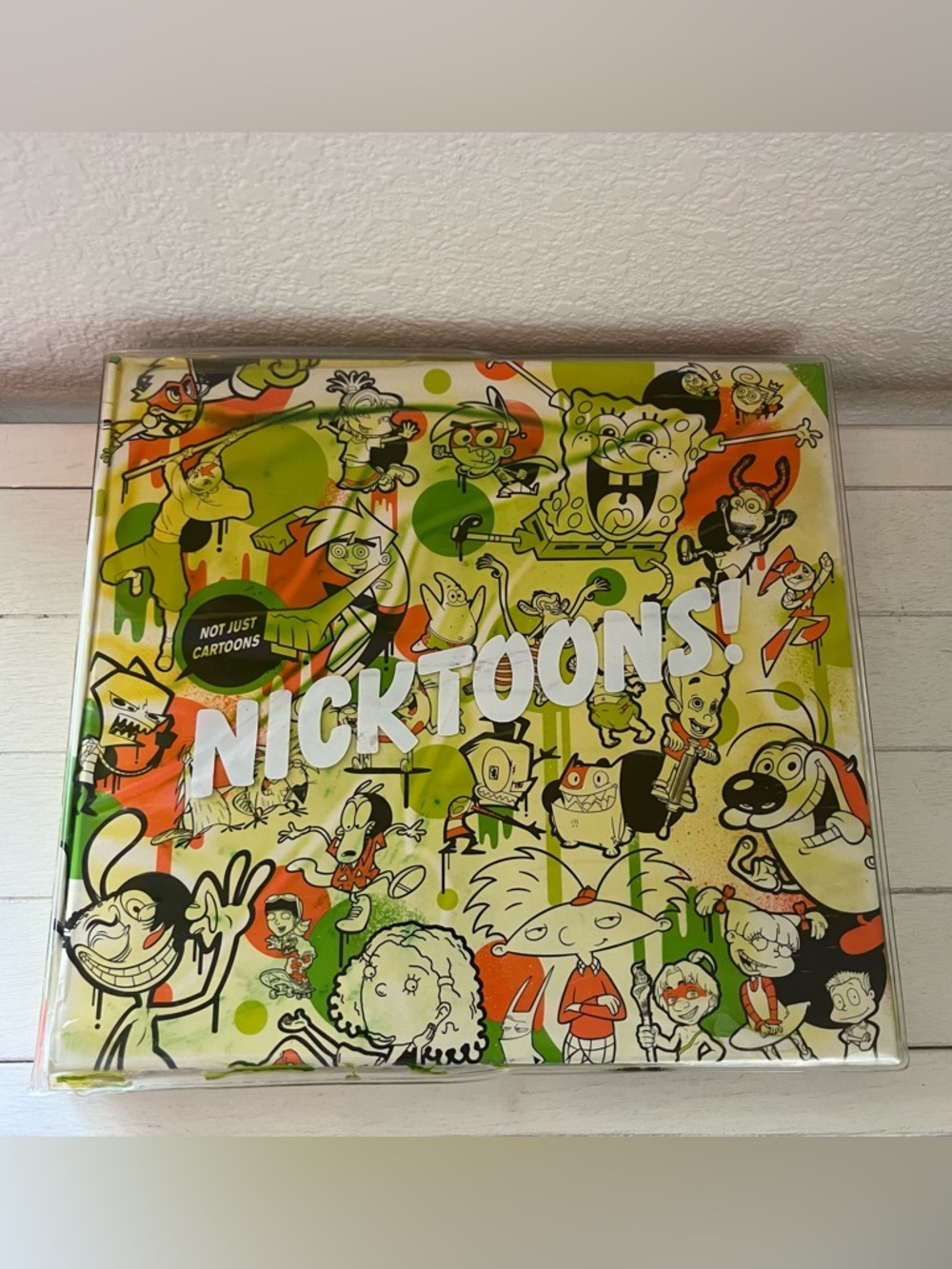 Nicktoons Not Just Cartoons y2k Hardcover Coffee Table Book 90s 2000s Rugrats